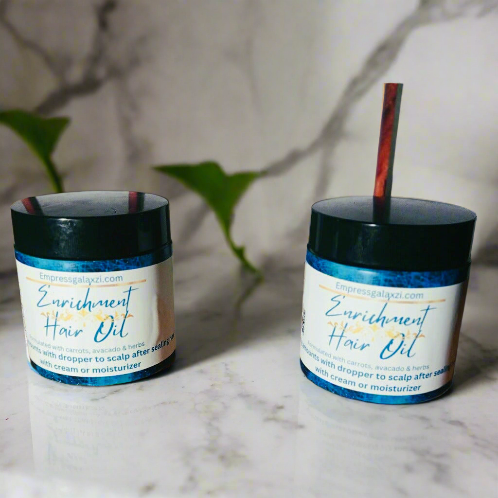 Enrichment hair oil