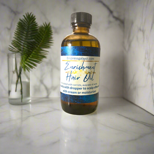 Enrichment hair oil